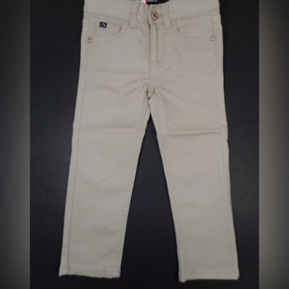 Jordache Kids Khaki Jeans With Adjustable Waist Size 2T EUC